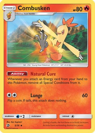 Combusken - 5/70 - Uncommon
