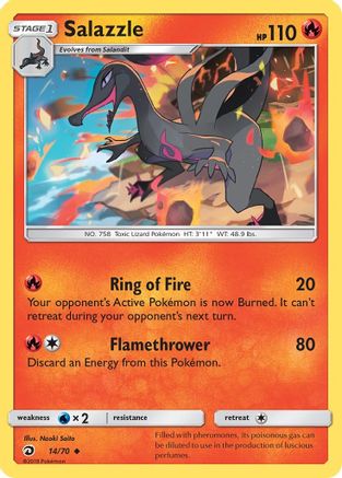 Salazzle - 14/70 - Uncommon