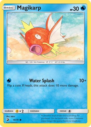 Magikarp - 19/70 - Common - Reverse Holo