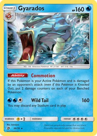 Gyarados - 20/70 - Holo Rare