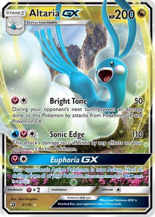 Altaria GX 041/70 - HolofoilUltra Rare