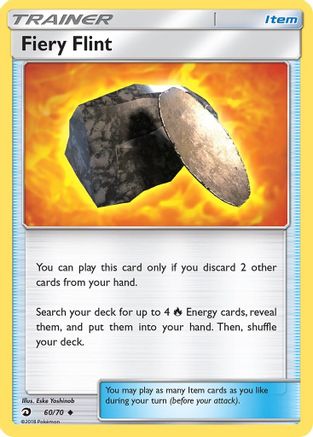 Fiery Flint - 60/70 - Uncommon - Reverse Holo