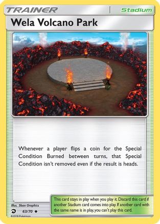 Wela Volcano Park - 63/70 - Uncommon - Reverse Holo