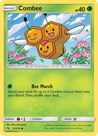 Combee - 31/214 - Common - Reverse Holo
