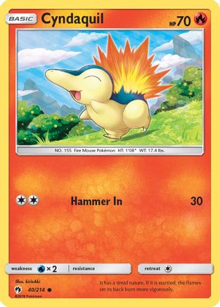 Cyndaquil (40) - 40/214 - Common