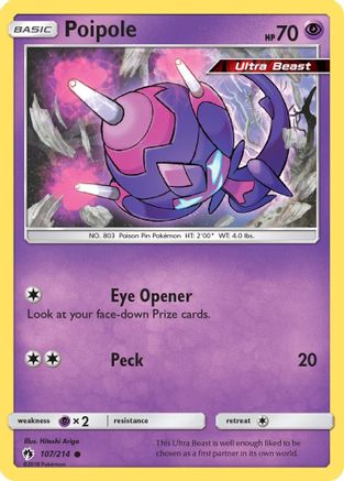 Poipole - 107/214 - Common - Reverse Holo
