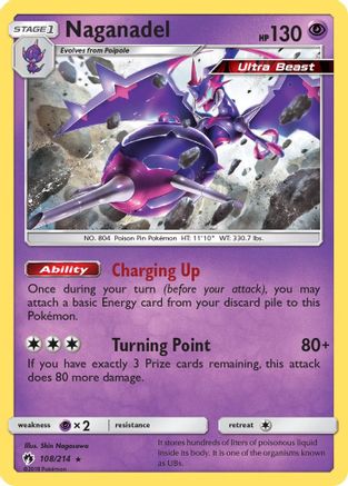 Naganadel - 108/214 - Holo Rare