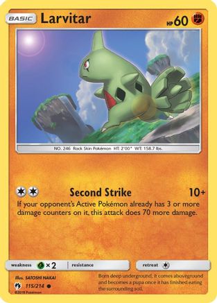 Larvitar (115) - 115/214 - Common
