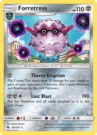 Forretress - 124/214 - Rare