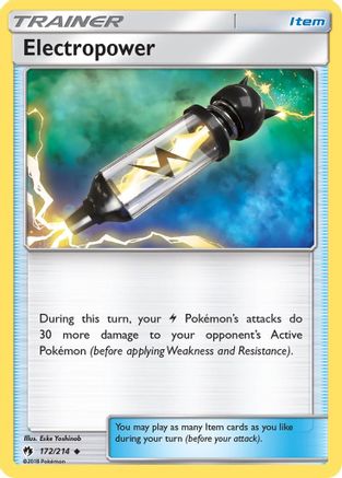 Electropower - 172/214 - Uncommon - Reverse Holo