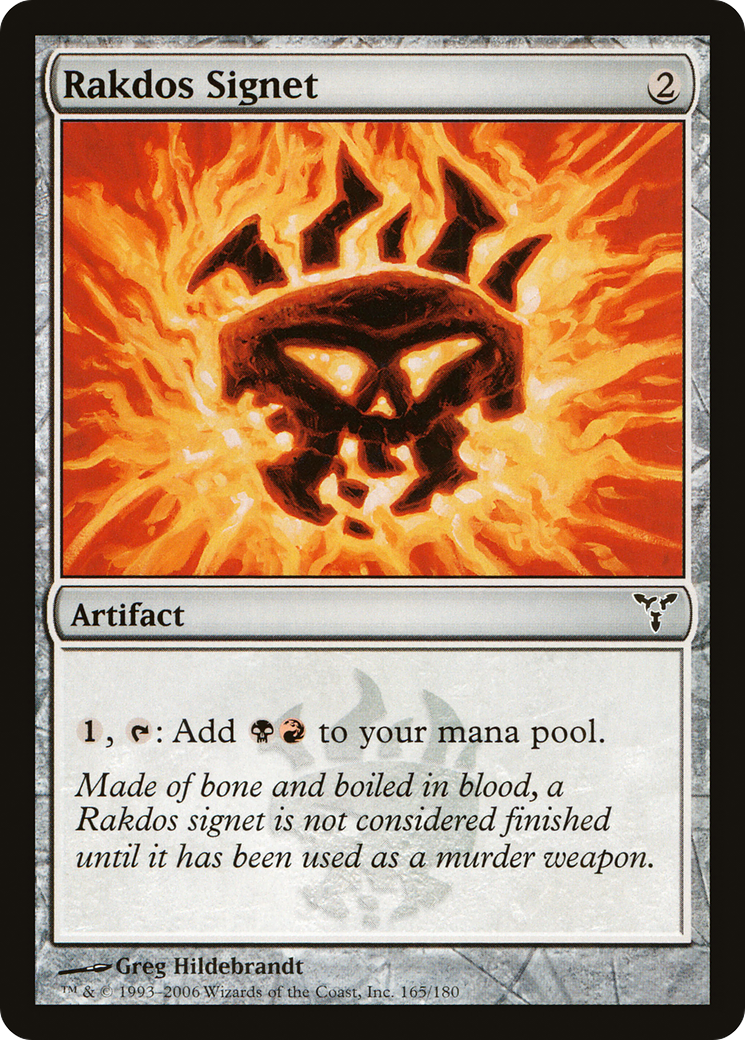 Rakdos Signet (DIS-165)