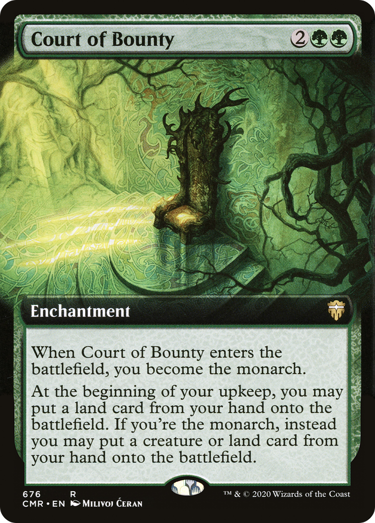 Court of Bounty (Extended Art) (CMR-676)