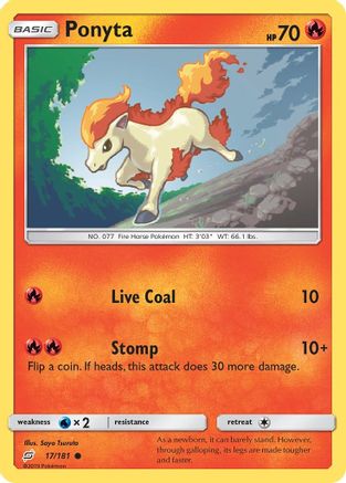 Ponyta - 17/181 - Common