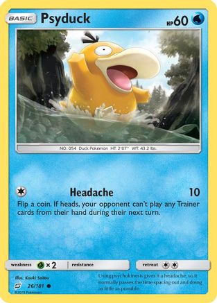 Psyduck - 26/181 - Common - Reverse Holo
