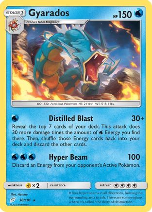 Gyarados - 30/181 - Holo Rare