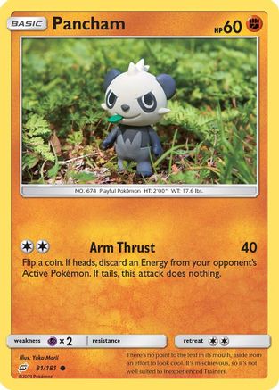 Pancham - 81/181 - Common - Reverse Holo