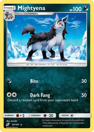 Mightyena - 87/181 - Rare
