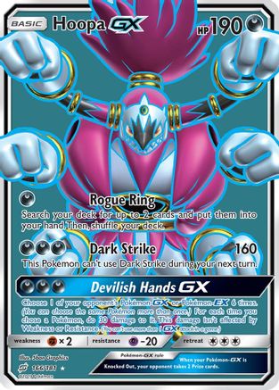 Hoopa GX (Full Art) - 166/181 - Ultra Rare