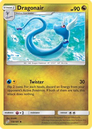 Dragonair - 118/181 - Uncommon - Reverse Holo