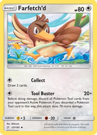 Farfetch'd - 127/181 - Uncommon - Reverse Holo