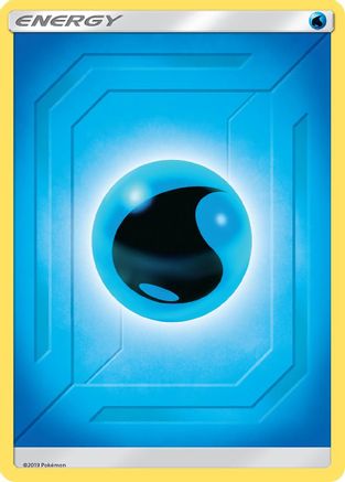 Water Energy (2019 Unnumbered) - Common - Reverse Holo