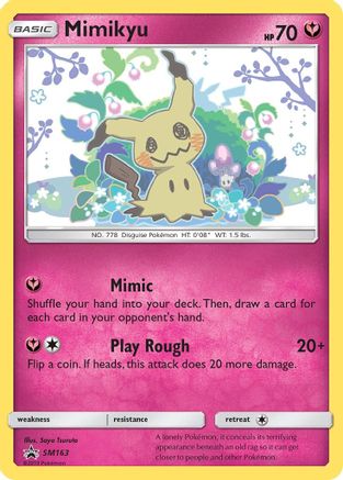 Mimikyu SM163  - Holofoil SM Promos - Promo
