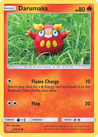 Darumaka - 23/214 - Common - Reverse Holo