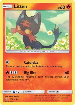 Litten (27) - 27/214 - Common