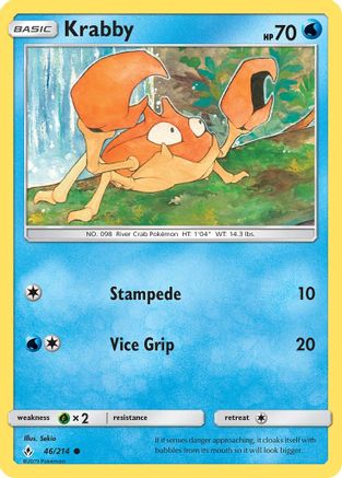 Krabby - 46/214 - Common