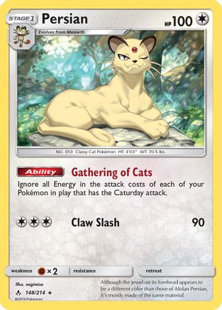Persian - 148/214 - Rare