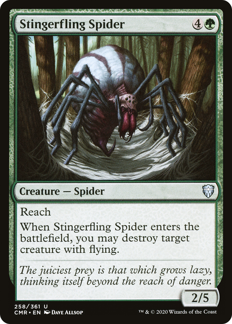 Stingerfling Spider (CMR-258) Foil