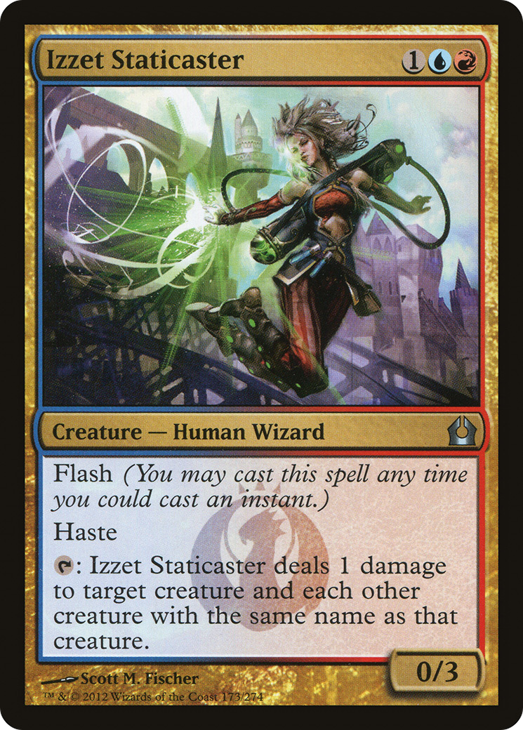 Izzet Staticaster (RTR-173) Foil