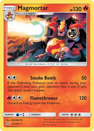 Magmortar - 22/236 - Rare