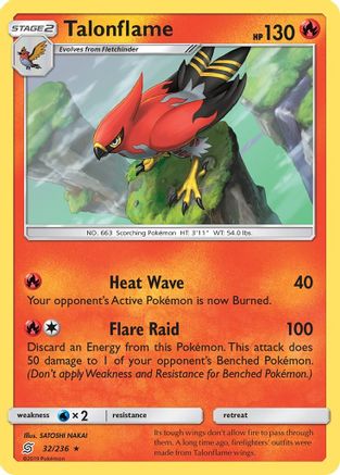 Talonflame - 32/236 - Rare