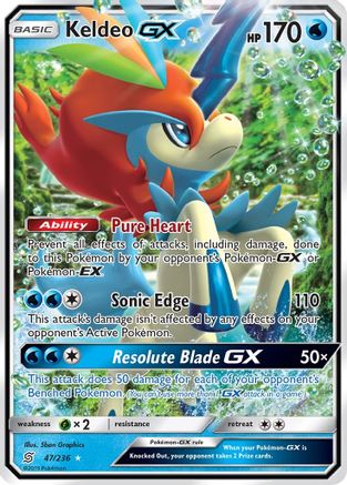 Keldeo GX - 47/236 - Ultra Rare