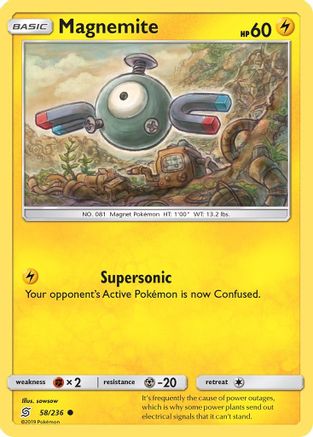 Magnemite - 58/236 - Common - Reverse Holo