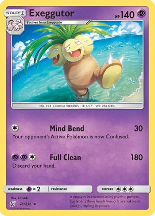 Exeggutor - 74/236 - Rare