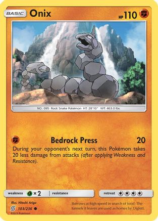 Onix - 103/236 - Common - Reverse Holo