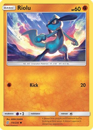 Riolu (116) - 116/236 - Common