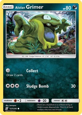 Alolan Grimer - 127/236 - Common