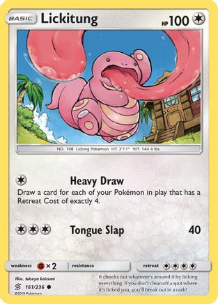 Lickitung - 161/236 - Common