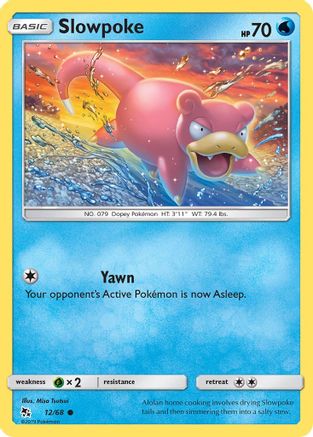 Slowpoke - 12/68 - Common - Reverse Holo