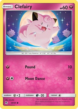 Clefairy - 39/68 - Common