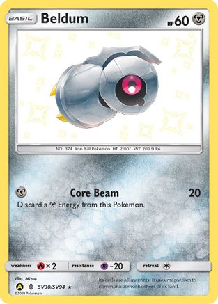 Beldum SV30 - Holofoil- Shiny Holo Rare