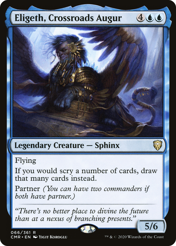 Eligeth, Crossroads Augur (CMR-066) Foil