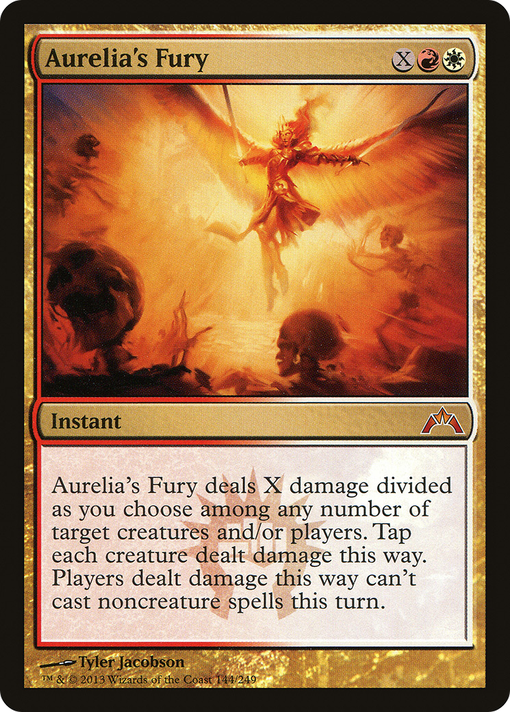 Aurelia's Fury (GTC-144) Foil