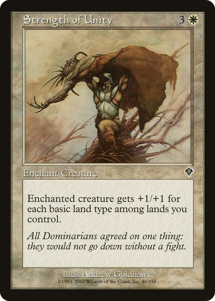 Strength of Unity (INV-040) Foil
