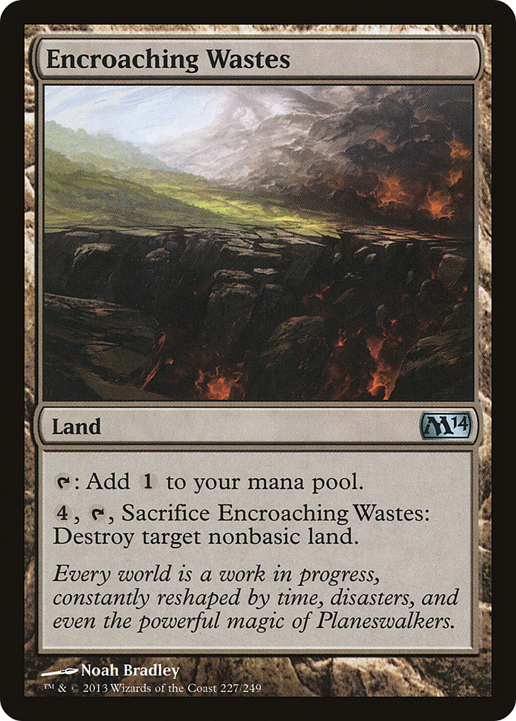 Encroaching Wastes (M14-227) Foil