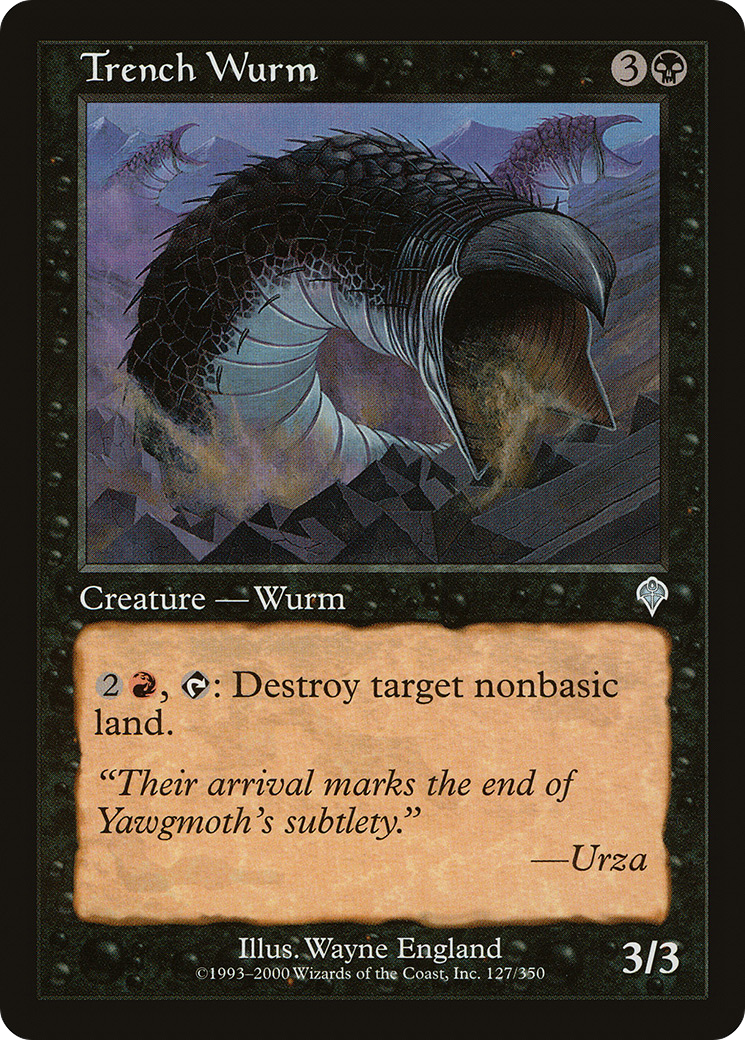 Trench Wurm (INV-127) Foil