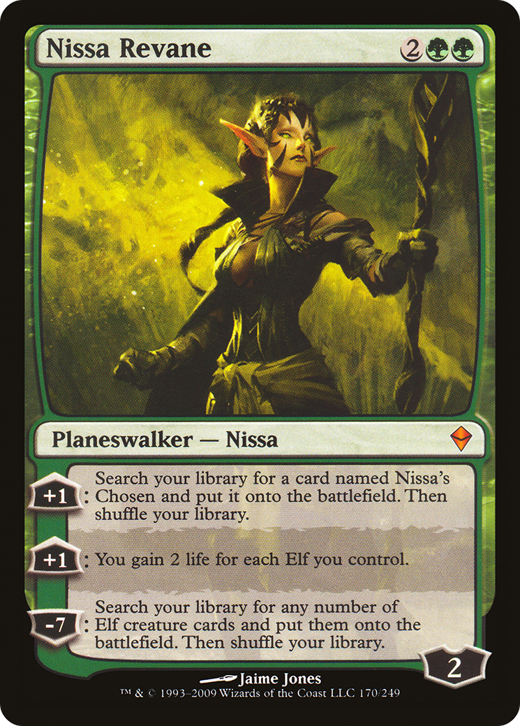 Nissa Revane (ZEN-170) Foil